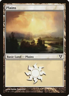 Plains (230) Avacyn Restored NM Basic Land MAGIC THE GATHERING CARD ABUGames • $1.40