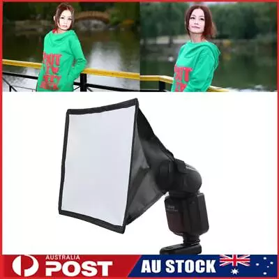 Flash Lamp Soft Box Universal Mini Diffuser For Nikon For Canon • $10.07