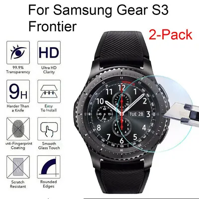 2XPcs Tempered Glass Screen Protector Film For Samsung Gear S3 Frontier • $14.89