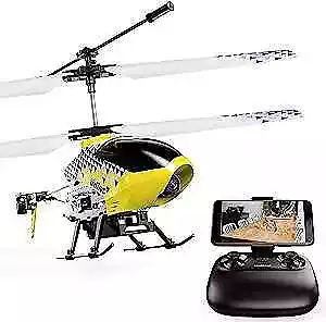  U12S Mini RC Helicopter With Camera Remote Control Helicopter For Kids Yellow • $55.16