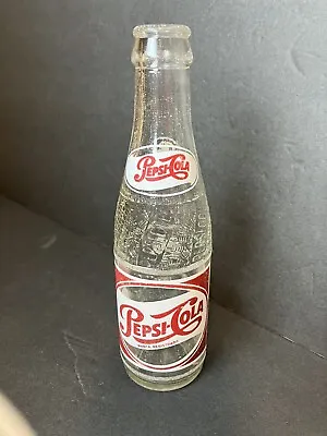 Vintage Pepsi-Cola Bottle 6 1/2 Oz Hecht En Mexico Bottle • $15.99