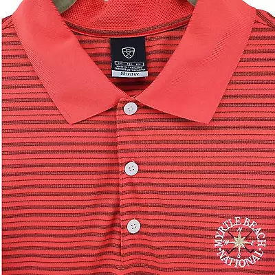 Nike Golf Polo Shirt Men’s Size XXL Dri-Fit UV Myrtle Beach National Logo • $14.95