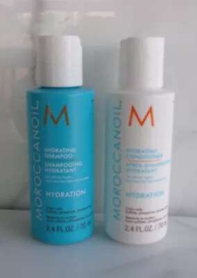 Moroccanoil Hydrating Shampoo And Conditioner Duo Set 2.4 OZ FOR ALL HAIR TYPES • $21.88