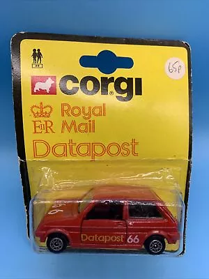 £10.55 • Buy Corgi Datapost 611 Royal Mail Sealed 1981 Austin Mini Metro Car #66 Carded