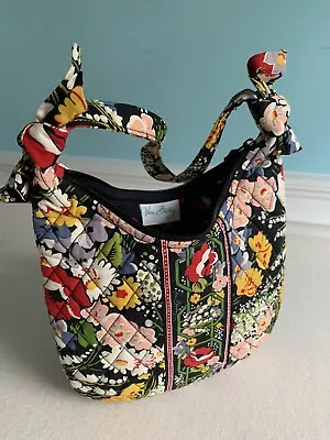 Vera Bradley RARE Olivia Style In Poppy Fields Black • $16