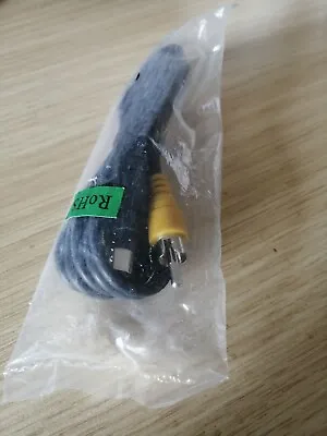 4 Pin S-Video TV To RCA Male AV Cable Converter Adapter Lead • £4
