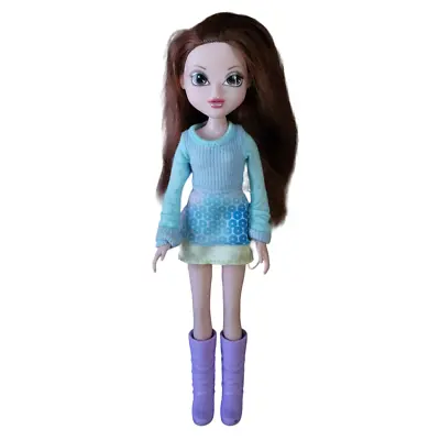 MGA Entertainment Moxie Girlz Ida Doll Purple Boots Dress Brown Hair Eyes 9.5  • $8.80