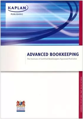 ICB - Advanced Bookkeeping Paperback Book The Cheap Fast Free Post • £10.35