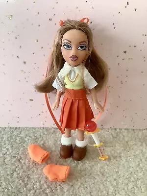 MGA Bratz Doll Yasmin Cosplay Magical DoReMi Ojamajo Hazuki Fujiwara Wand Outfit • $24