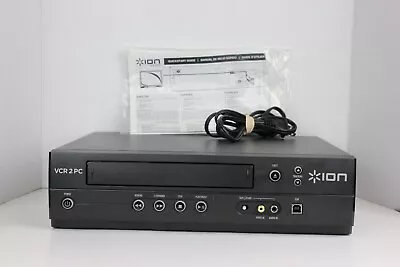 ION VCR 2 PC USB VHS Video To Computer Conversion Digital Video Transfer Works • $65.34