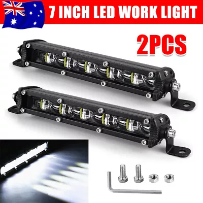 7Inch 6D LED Work Light Bar Spot Flood Fog Driving Lamp Offroad 4WD ATV 12V 24V • $27.85