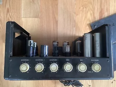 Rca Mdl 2a 50's Mi 6l6 Kt66 Tube Amplifier • $499