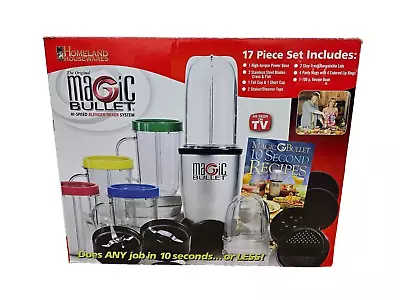 The Original Magic Bullet Express 17 Piece Set Smoothie Blender • $24.99