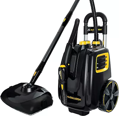 McCulloch Deluxe Canister Steam Cleaner - 23 Accessories Various • $190.33