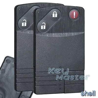 2 Smart Card Remote Key Shell For Mazda 5 6 CX-7 CX-9 RX8 Miata MX5 TDY2-67-5RYA • $23.02