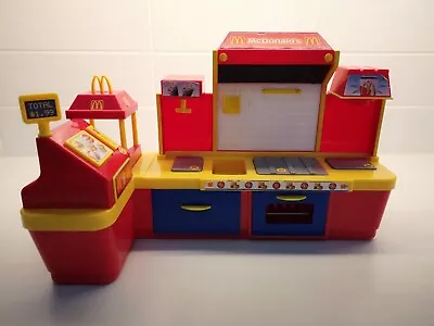 McDonalds Vintage Retro Kitchen Fast Food Pretend Play CDI 2001 With Accessorie • £85