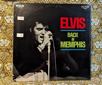 ELVIS Presley Back In Memphis RCA LSP-4429 Stereo 1970 Vinyl Sealed LP Original  • $49.99