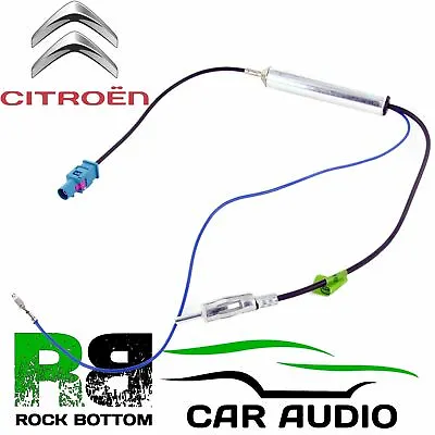 CITROEN DS3 Car Stereo Radio Booster Amplified Fakra-Din Aerial Antenna Adaptor • £7.95
