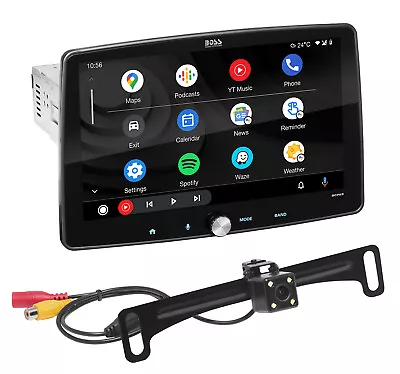 BOSS BCPA9RC 1 DIN 9 Car Stereo Apple Carplay Android Auto Bluetooth Rear Camera • $209