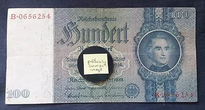 German 3rd Reich WW2 Circulated  100  Reichsmark Banknote • $65