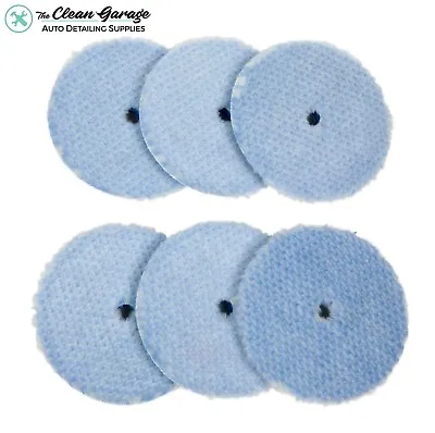 $69 • Buy 6 Pack Of Pads | RUPES Blue Coarse Wool Polishing Pad | For 5  Backing Plate