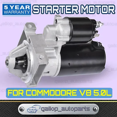 Heavy Duty Starter Motor For Holden Commodore 253 304 308 Vb Vc Vh Vk Vs V8 5.0l • $100