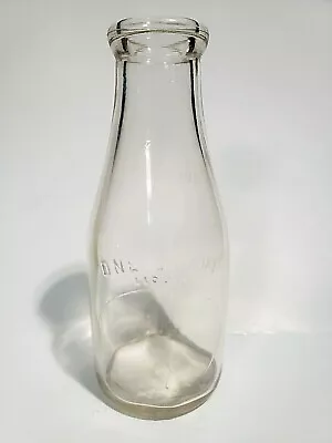 Antique 1940's K9 Maine Seal Embossed Milk Bottle Quart Blank Slug Plate Nice! • $18.99