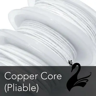 Cotton Covered Wire - Copper Core (Pliable) - Millinery Hats Fascinators • £17.22
