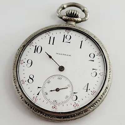 £70 • Buy 1896 Waltham Usa Grade 210 Antique Mechanical Pocket Watch Art Deco Vintage 