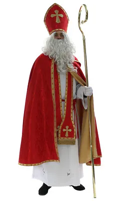 Santa Claus Costume Saint Nicholas Suit Outfit Père Noël Papá Noel Vestment SC4 • $900