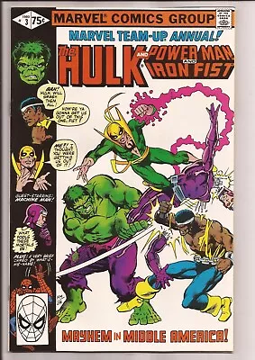 Marvel Team-Up Annual #3 VF/NM 9.0 Off-White Pages (1972 1st Series) • $19