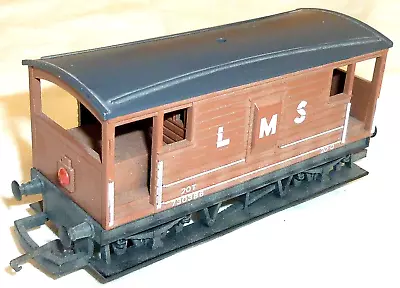 ⭐ Hornby R016 Lms 20t Brake Van Wagon Oo Gauge 00 Vgc Rolling Stock • £6.95