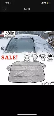 Car Auto SUV Windshield Front Window Cover Winter Snow Ice Frost Guard Sun Shade • $14