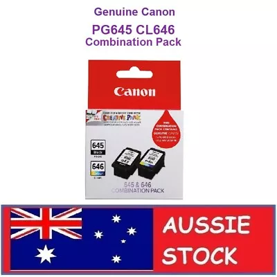 Genuine PG645 CL646 Combination Pack For CANON PIXMA MG2560 MG3060 MX496 MG2965 • $67