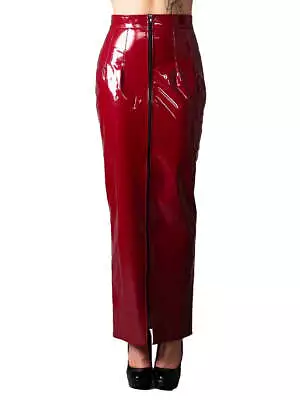 Honour Female Cherry PVC Hobble Skirt • £56.99