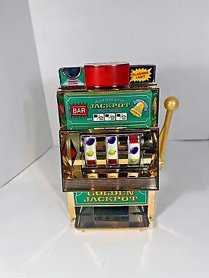 Brand New Vintage Toy Waco Golden Jackpot Mini Slot Machine Never Used • $95