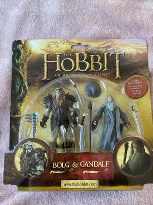 £17 • Buy Bolg & Gandalf - The Hobbit An Unexpected Journey 3.75” Action Figures