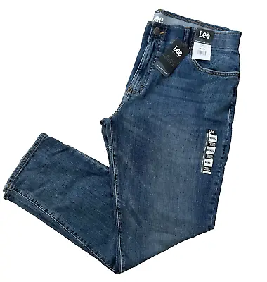 Lee Men's Straight Taper Active Stretch Jeans Size 40 X 32 • $24.79