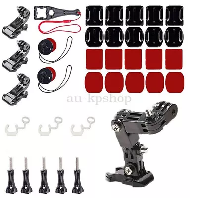 AU Accessories Kit For GoPro Hero 11 10 9 8 7 6 5 4 Motorcycle Helmet Chin Mount • $63.89