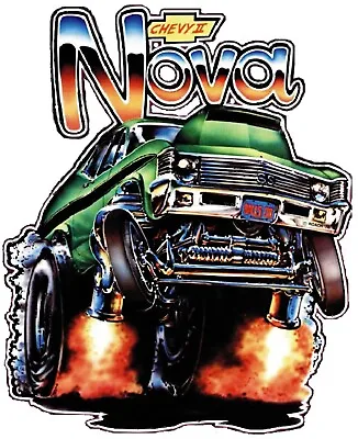 1968-72 Chevy Nova SS Vintage 70's T-shirt NOS R415281 XXL-XXXL • $20.99