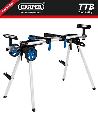 Draper Mobile And Extendable Mitre Saw Stand 90249 • £115.02
