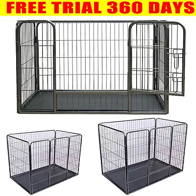 £71.90 • Buy Foldable Pet Play Pen Puppy Dog Animal Cage Run Fence Exercise Playpen Indoor