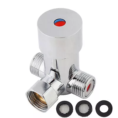 G1/2  Hot Cold Water Mixing Valve Temperature Control Mixer Fr Automatic Faucet# • $17.17