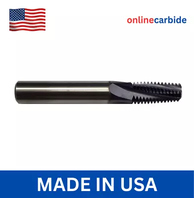 3/8 -18NPT CARBIDE THREAD MILL - TiALN COATED • $96.95