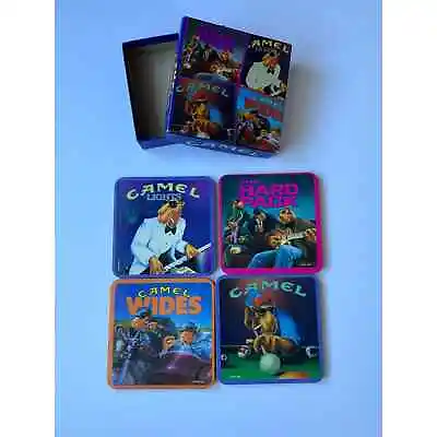 Camel Joe Camel 90’s Drink Beverage Coasters Nostalgia Bar Movie Gift • $14
