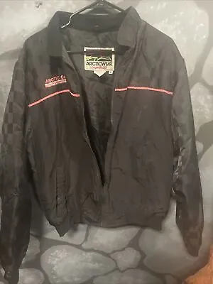 Vintage Arctic Cat Arcticwear Made In USA Jacket Mens Large L Thunder • $45