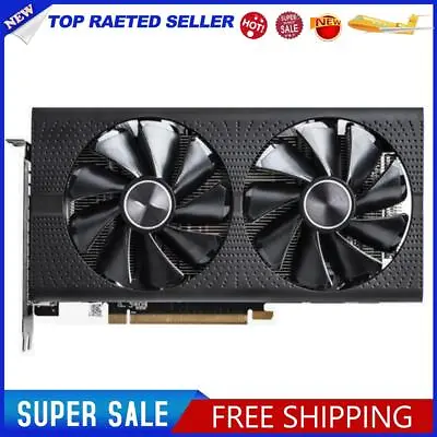 RX 580 8GB Graphics Card GDDR5 256-Bit Graphics Video Card For Office PC Gaming • $181.32