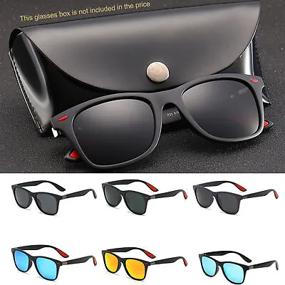 $9.95 • Buy Polarized Mens Sunglasses Polarised Square Frame Sports Driving Glasses Men