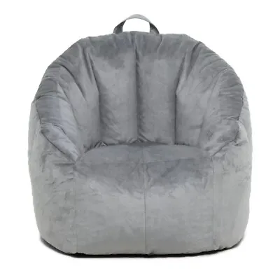 $35 • Buy Big Joe Joey Bean Bag Chair, Plush, Kids/Teens, 2.5ft, Gray