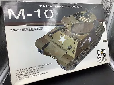 Model -arv Club M-10 Tank Destroyer # Af35024 1:35 Scale Open  • $13.99